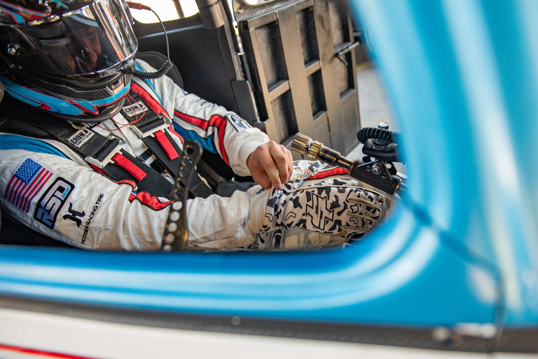 Sublimated Rollie Watch SFI Race Gloves