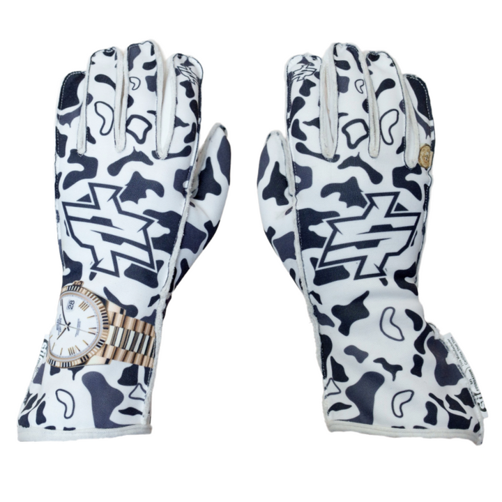 Sublimated Watch SFI Race Gloves
